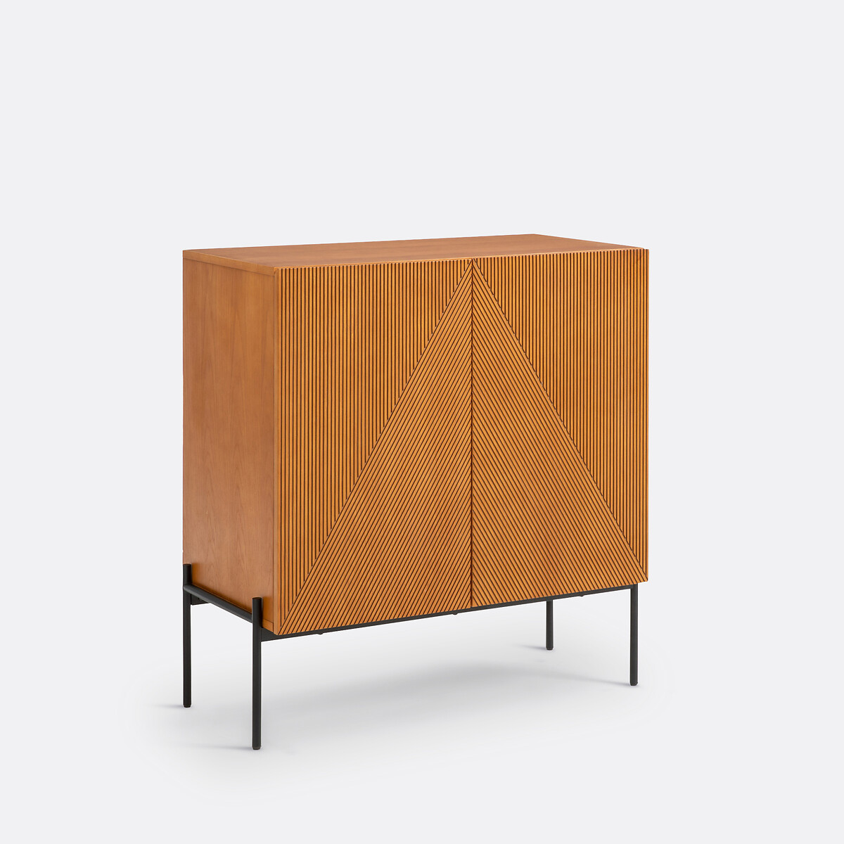 Mobile bar vintage, Lodge tinto noce, LA REDOUTE INTERIEURS