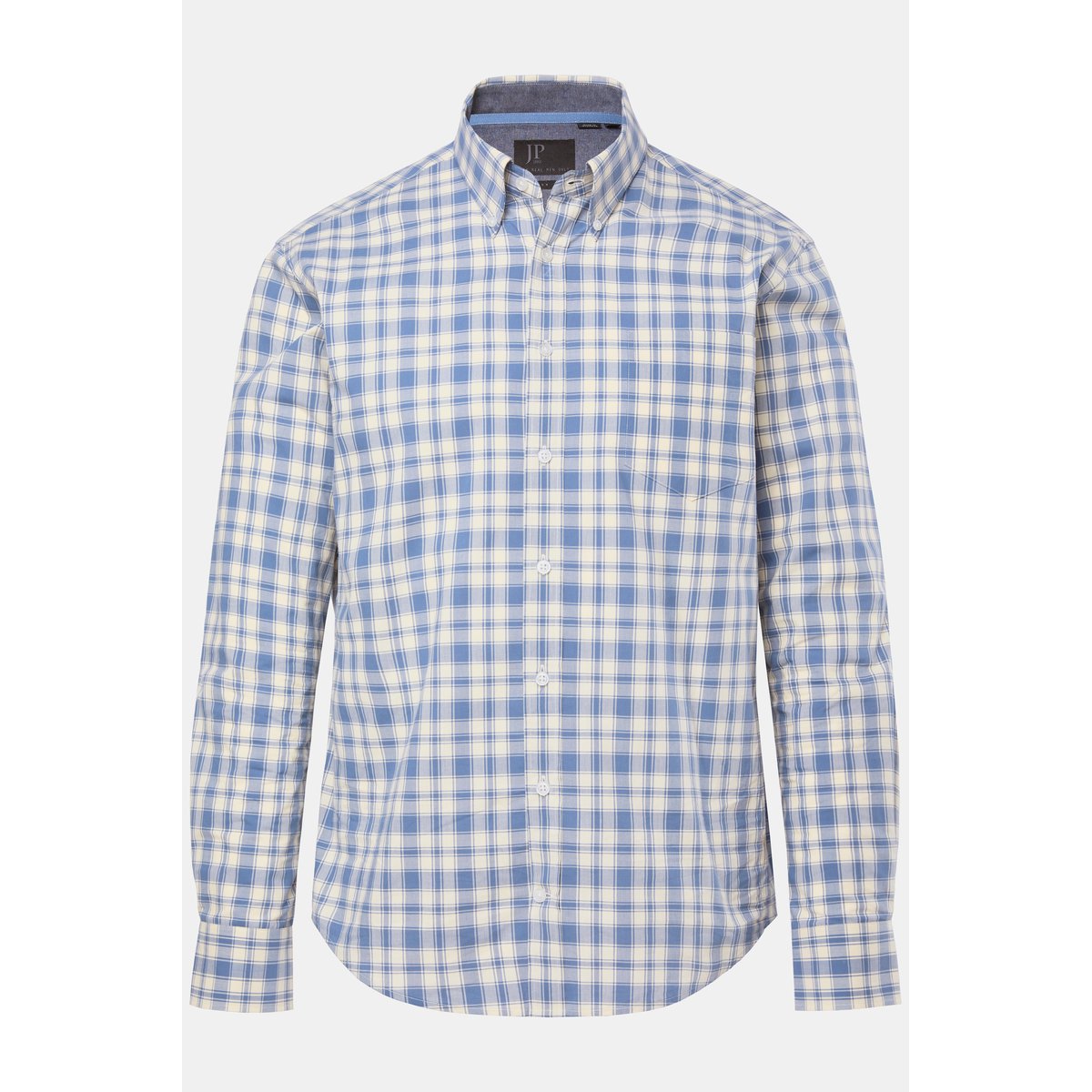 Chemise à carreaux bleu givre, JP1880