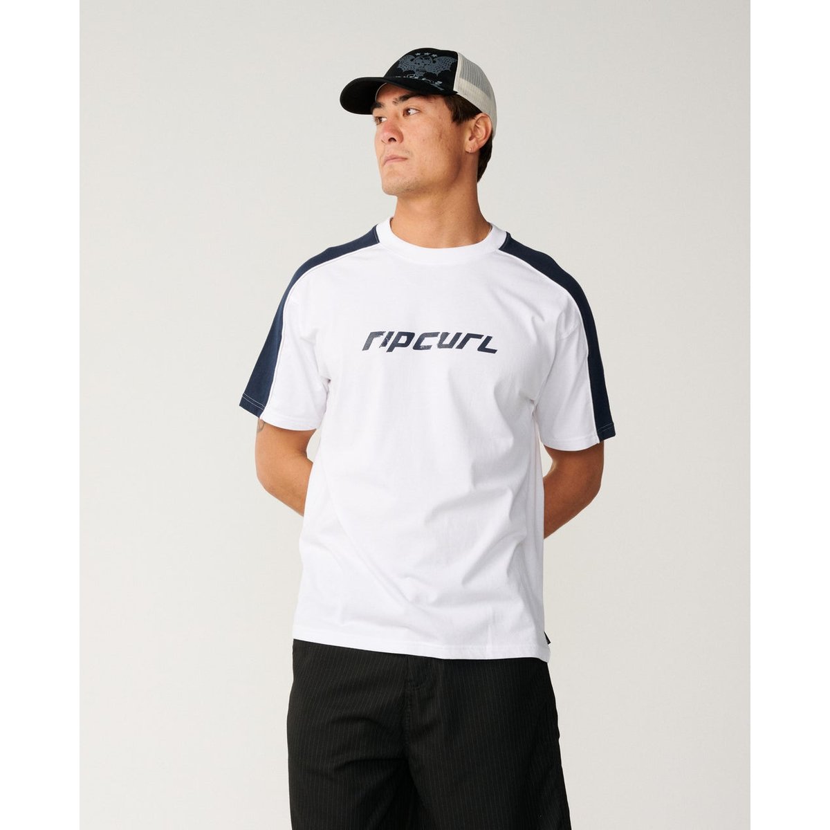 T-shirt Loose Archive Up Top PANEL white, RIP CURL