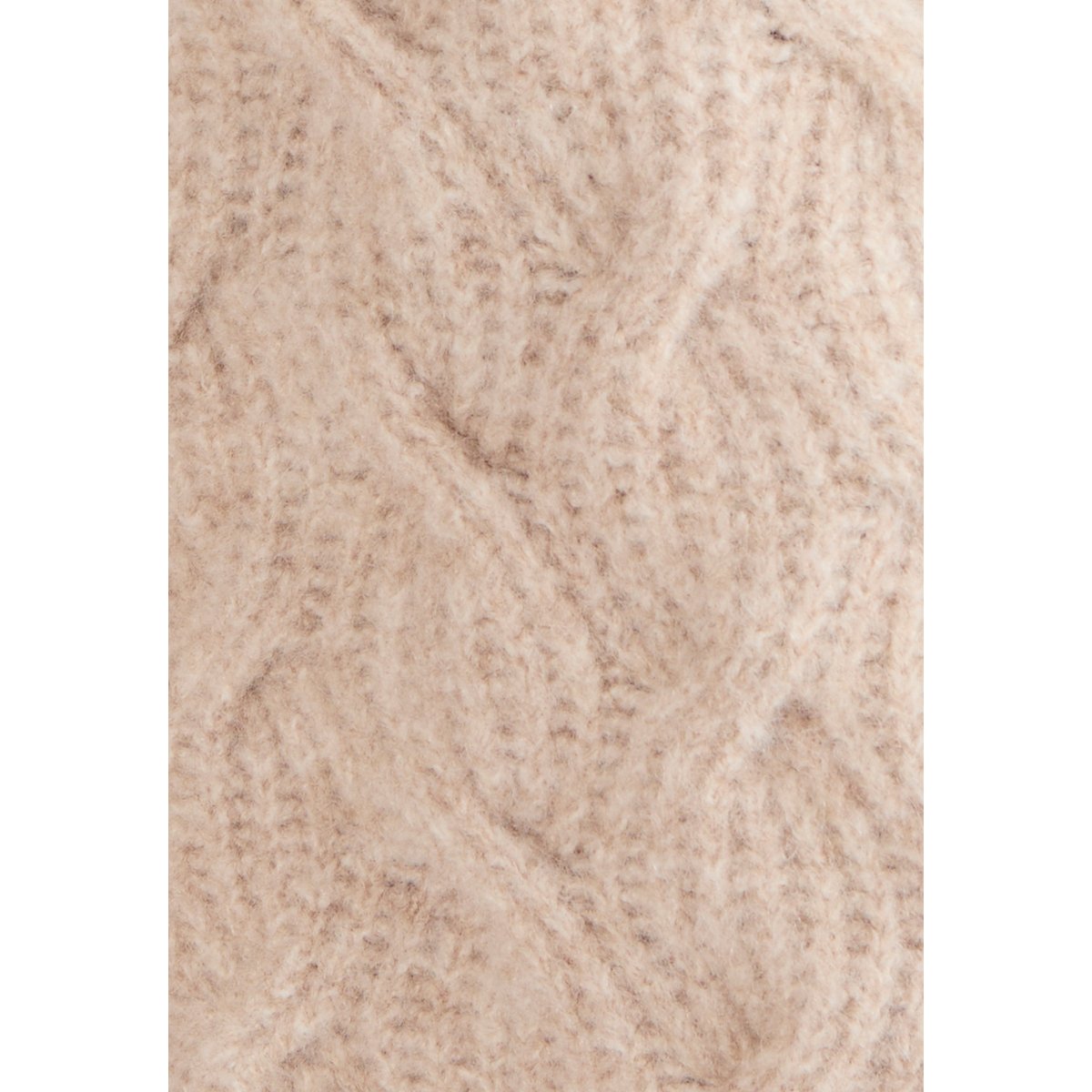 Gilet torsadé Thermolactyl marron beige chiné, DAMART