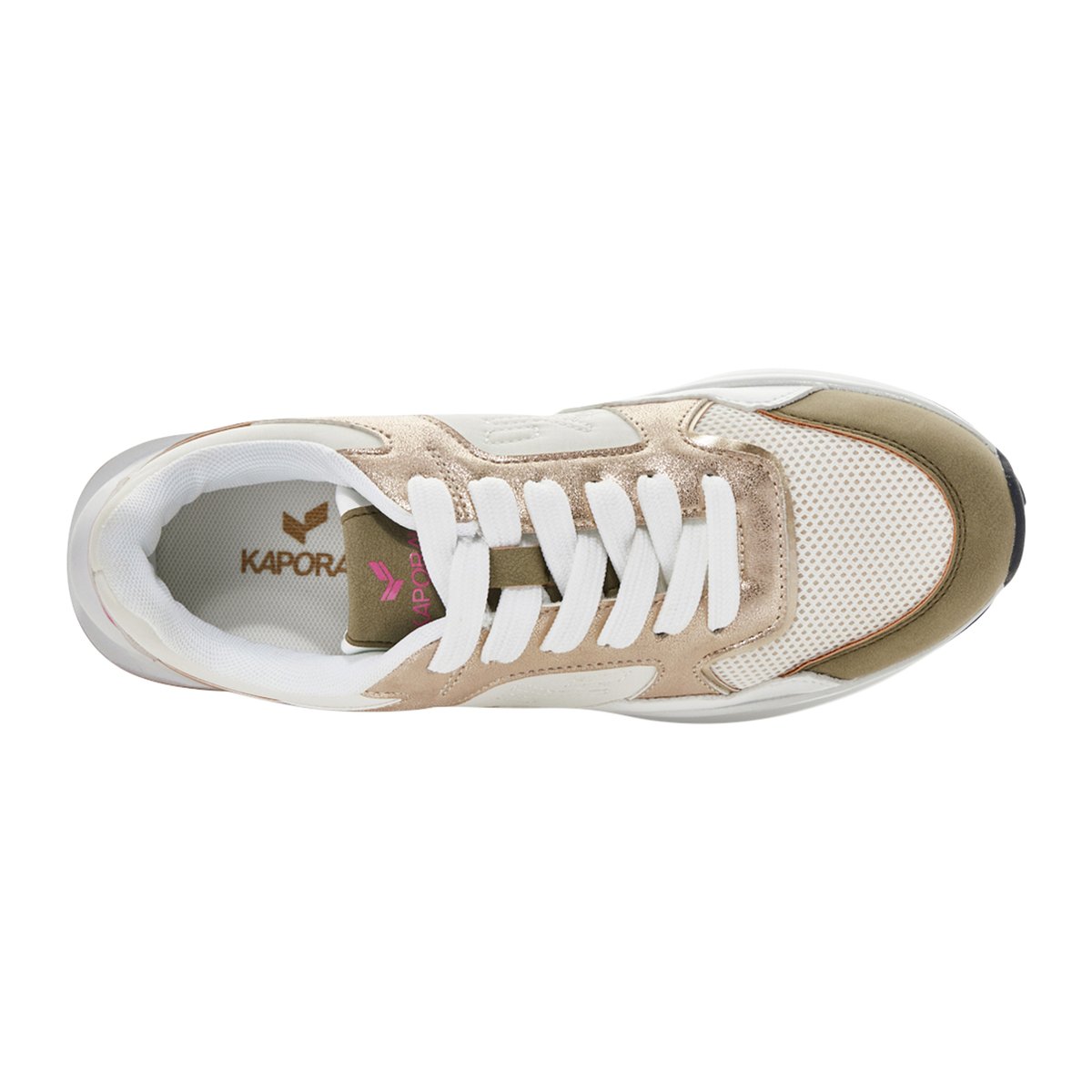 Basket à Lacets Clipper kaki multi, KAPORAL
