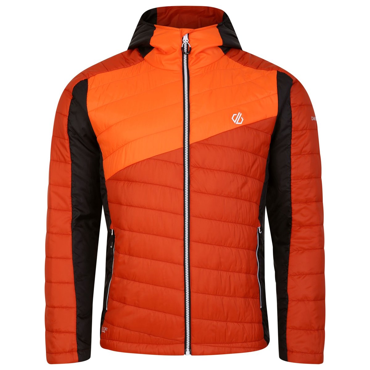 Veste matelassée TOURING thé rooibos / orange vif, DARE 2B
