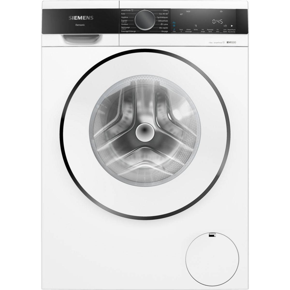 Lave linge hublot WG44G2F1FR iQ500 couleur unique, SIEMENS