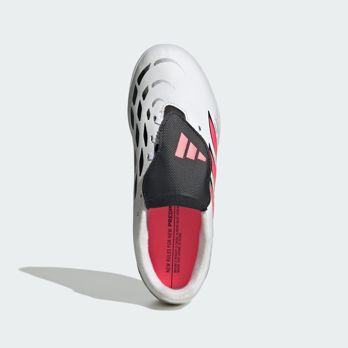 Chaussure De Football Indoor Predator Club Fold-Over Tongue Sala Enfants Chaussure De Football Indoor Predator Club Fold-Over Tongue Sala Enfants cloud white / solar turbo / core black, adidas Performance