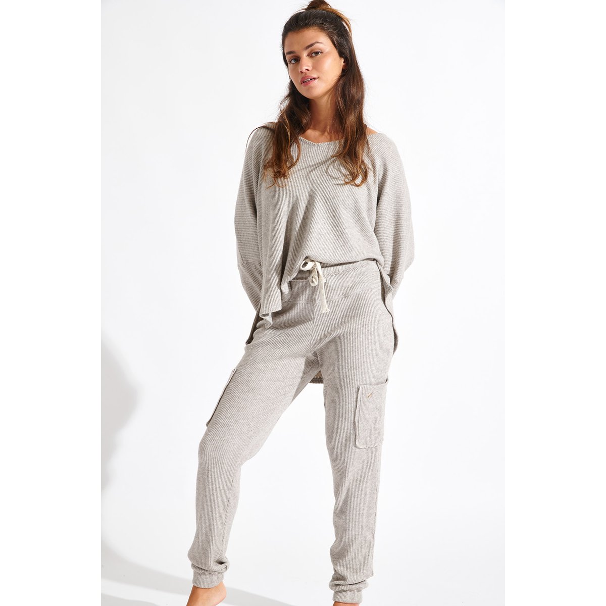 Pantalon Howard - PEBBLE beige, BANANA MOON