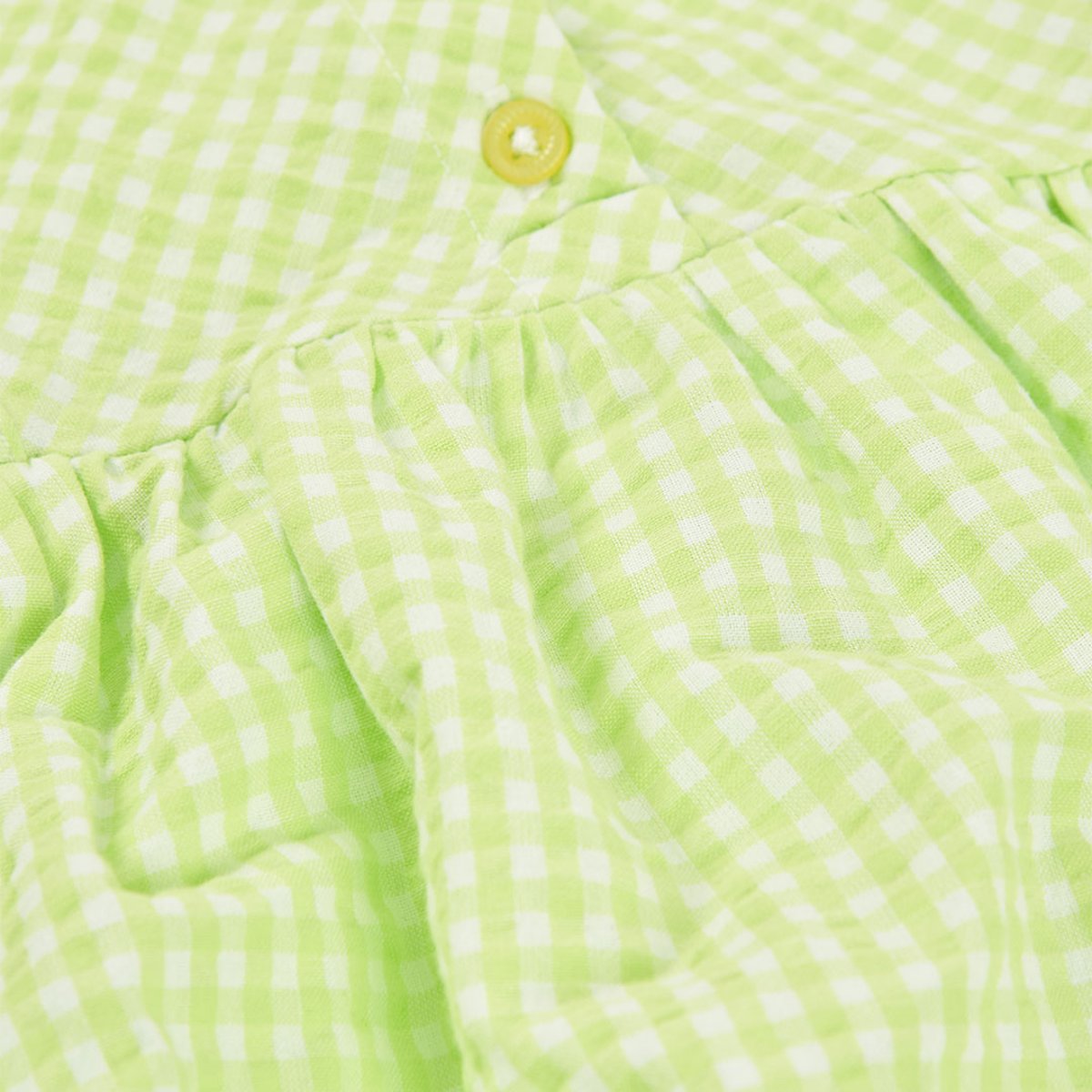Robe en popeline à carreaux multicolore, BOBOLI