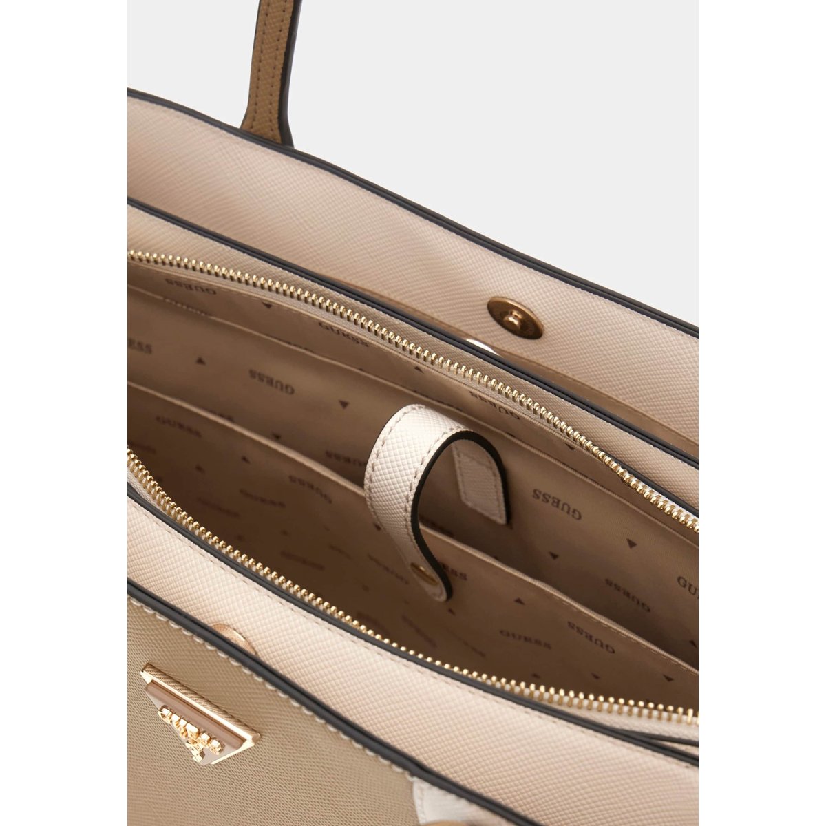 Sac Tote Noelle beige, GUESS