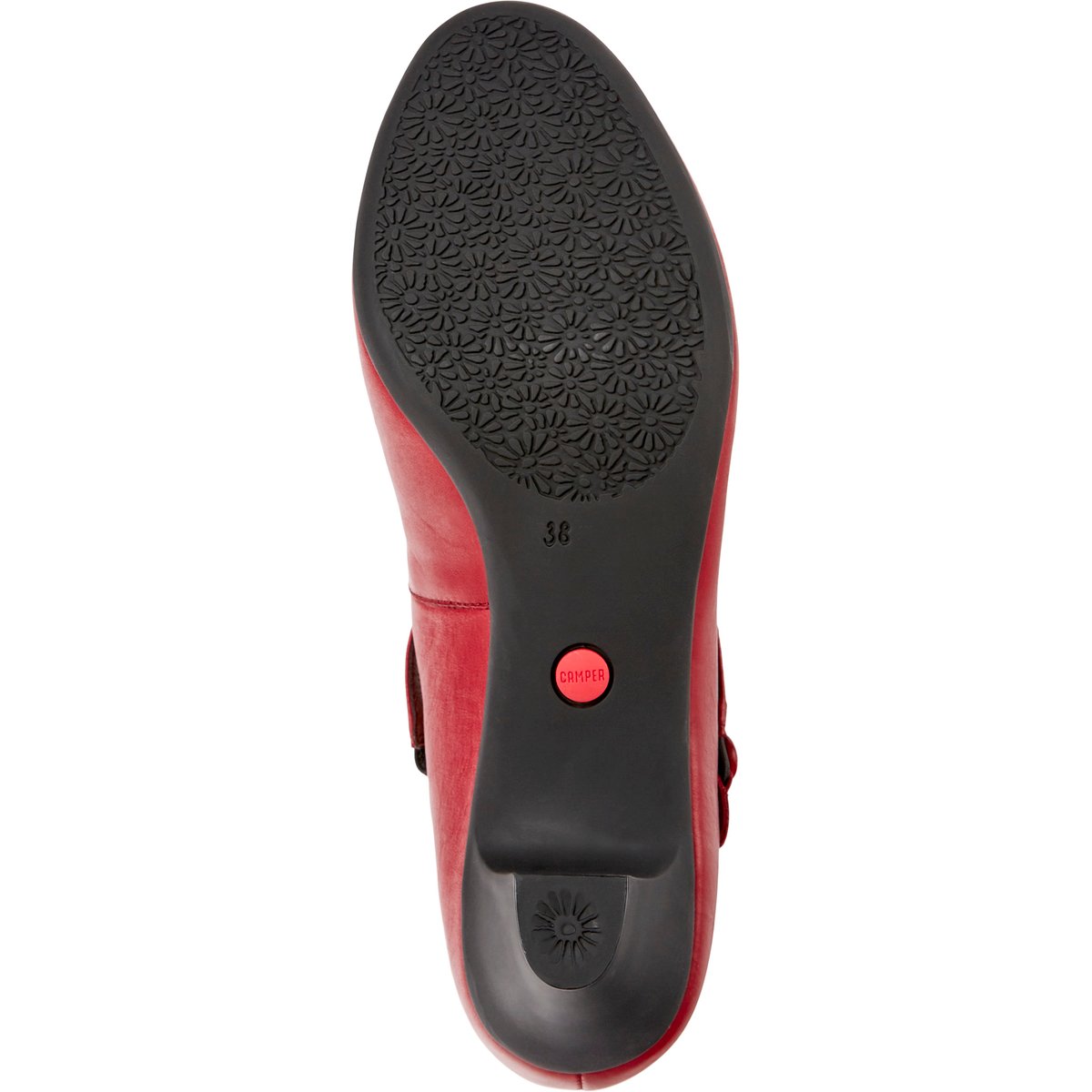 Escarpins Helena Cuir rouge, CAMPER