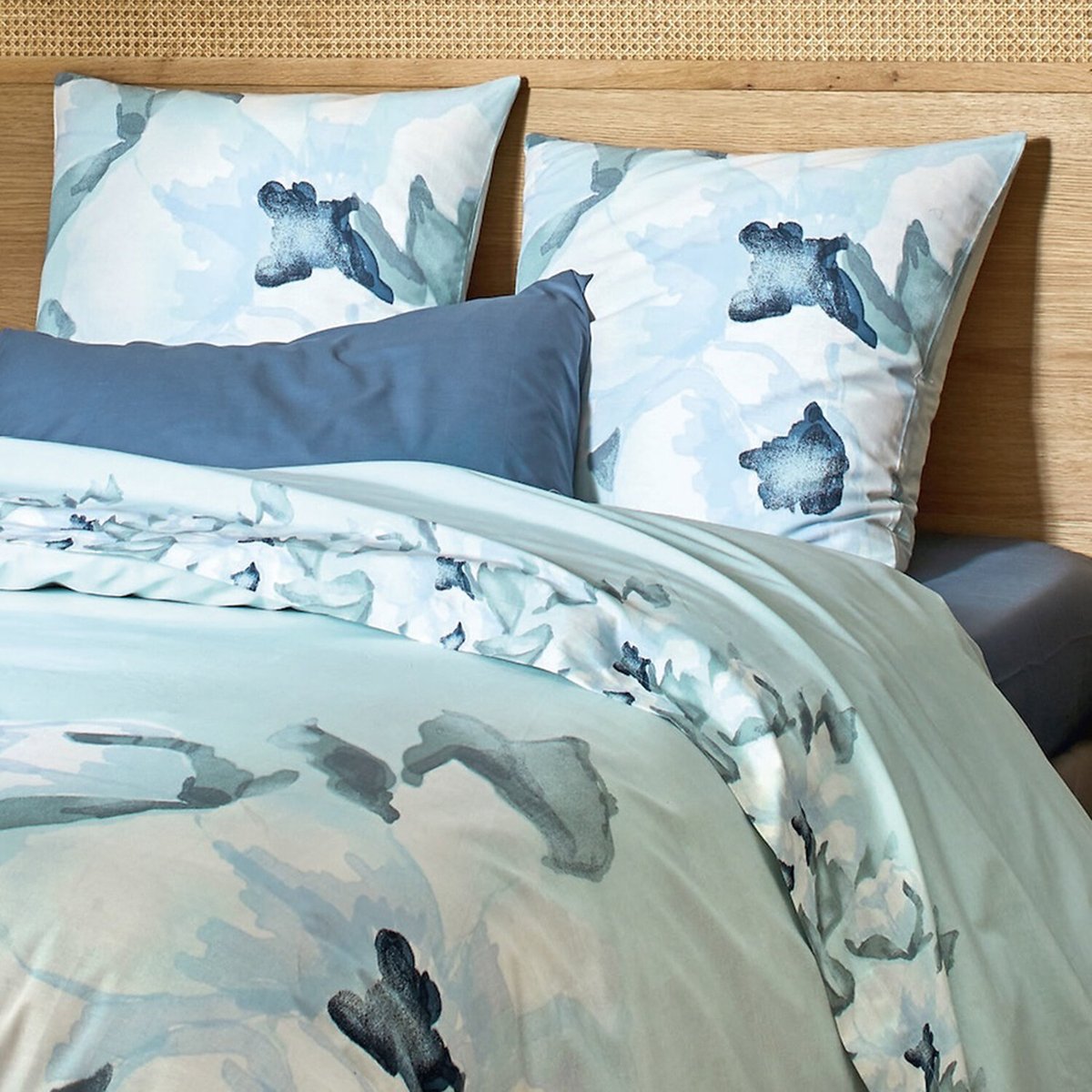 Parure imprimée housse de couette + taie(s) en coton, Estrella imprime, C DESIGN HOME TEXTILE