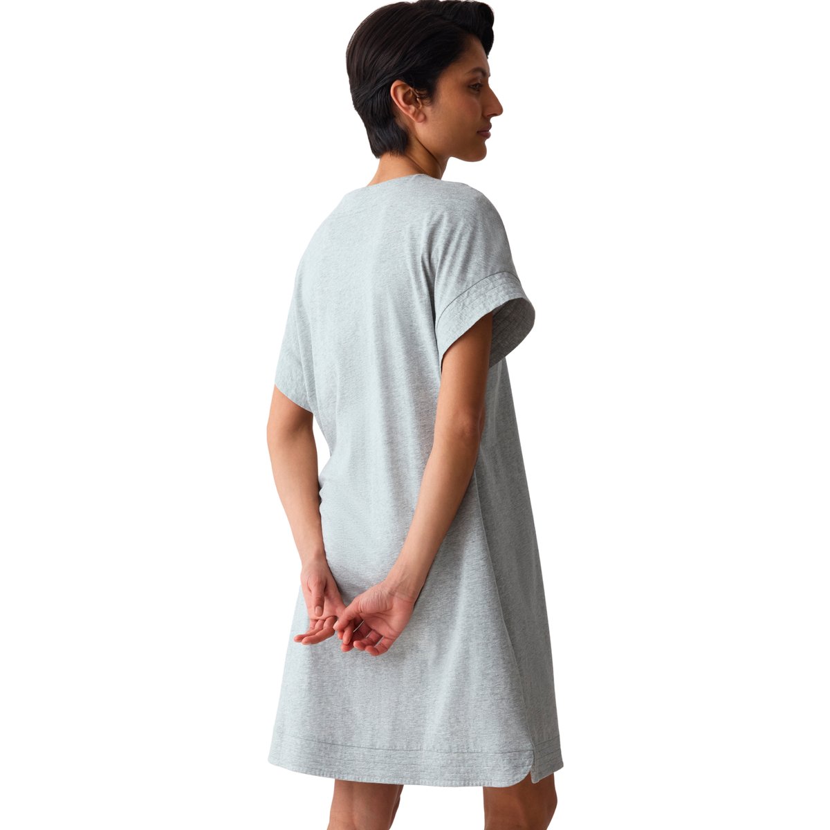Chemise de nuit manches courtes MINIMALISTIC gris, TRIUMPH