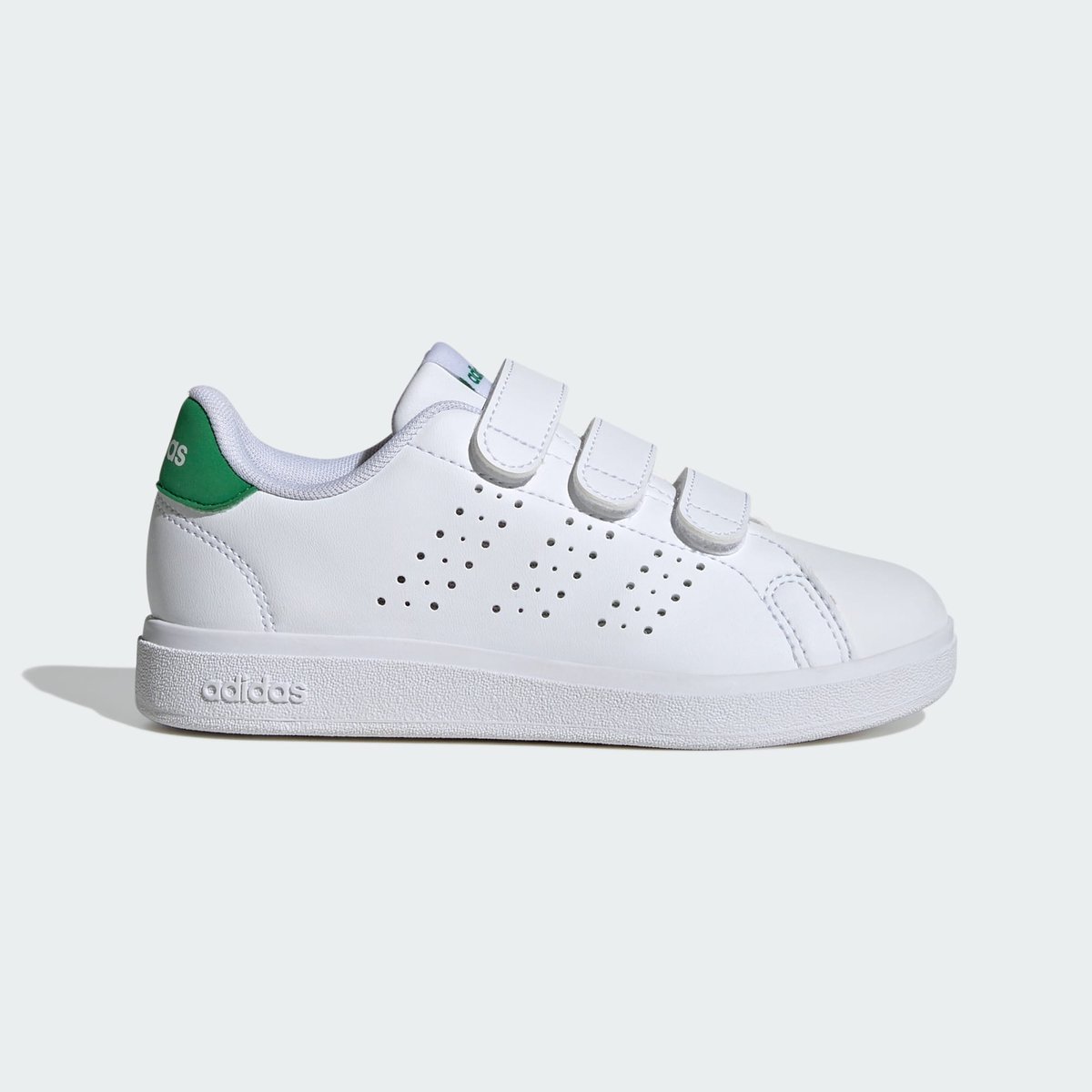 Baskets Advantage Base 2.0 blanc/vert, ADIDAS SPORTSWEAR
