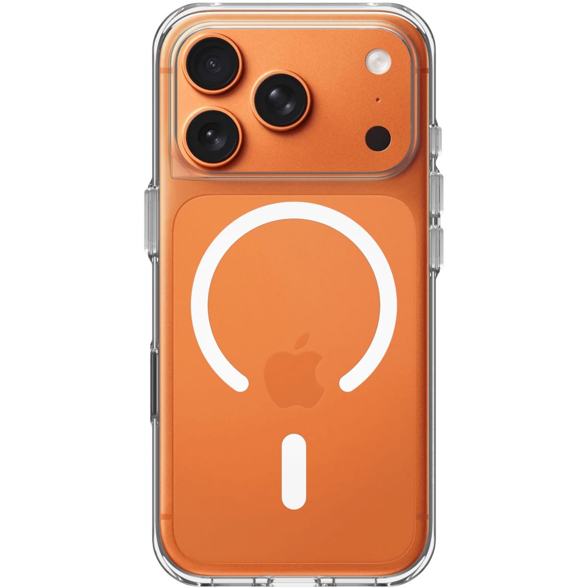 Coque iPhone 17 Pro Max Clear case MagSafe couleur unique, RHINOSHIELD
