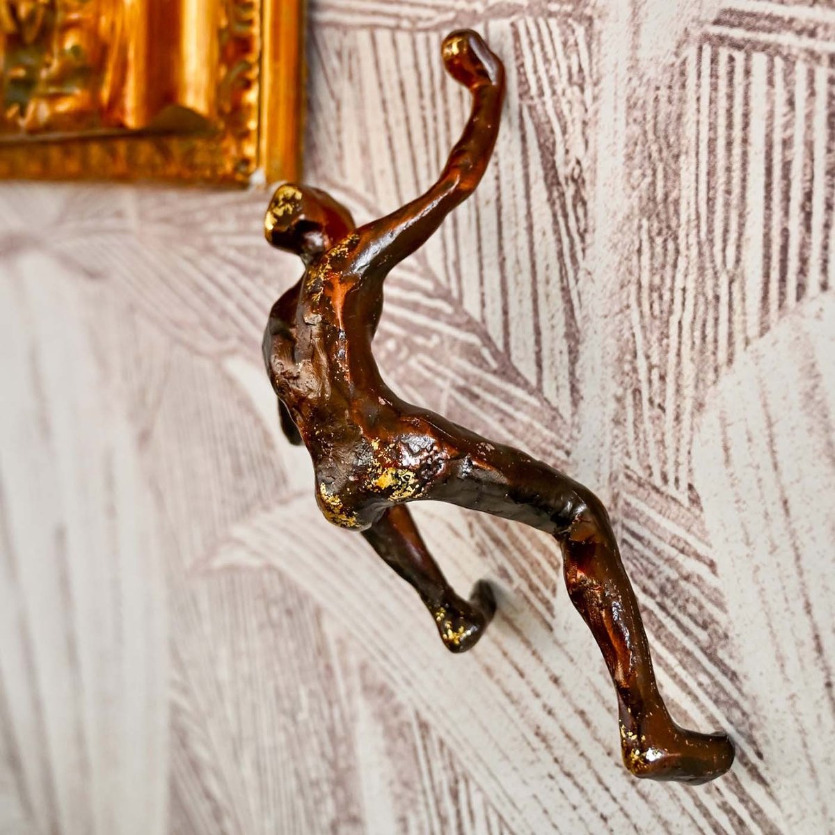 Déco murale escalade marron, KARE DESIGN