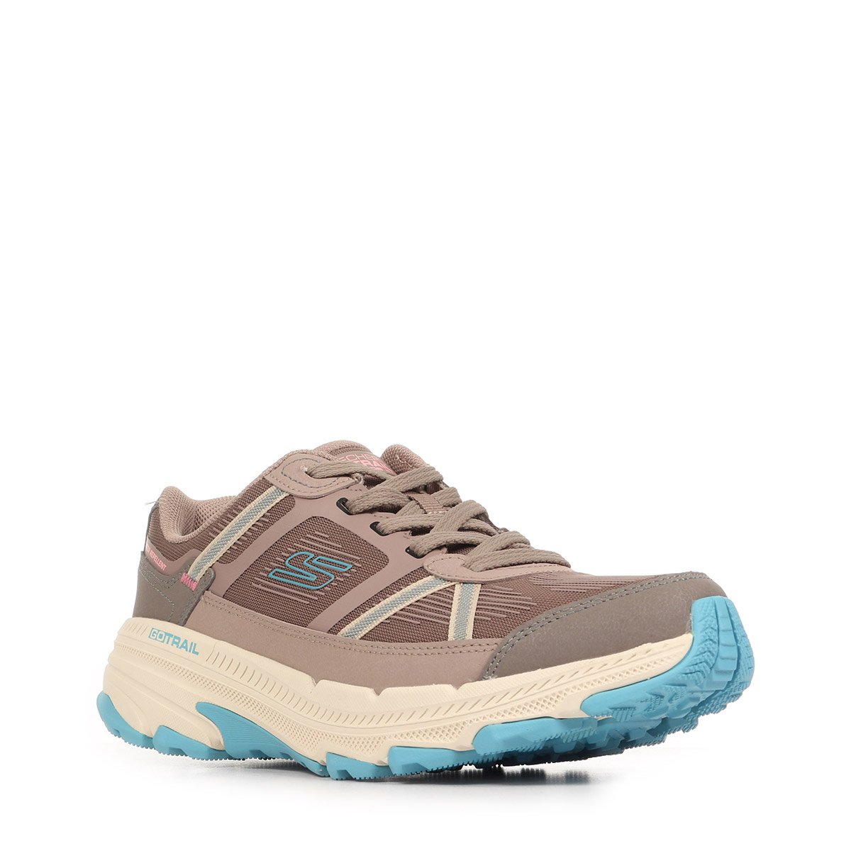 Chaussures de running GO RUN TRAIL ALTITUDE 2.0 taupe blue, SKECHERS