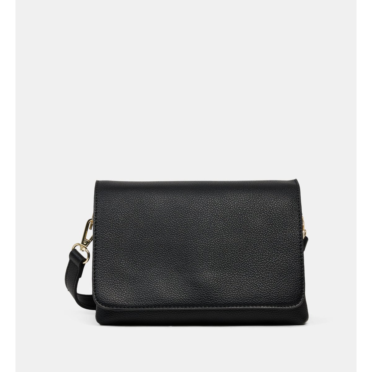 Sac à main crossbody jada grainé noir, GALERIES LAFAYETTE