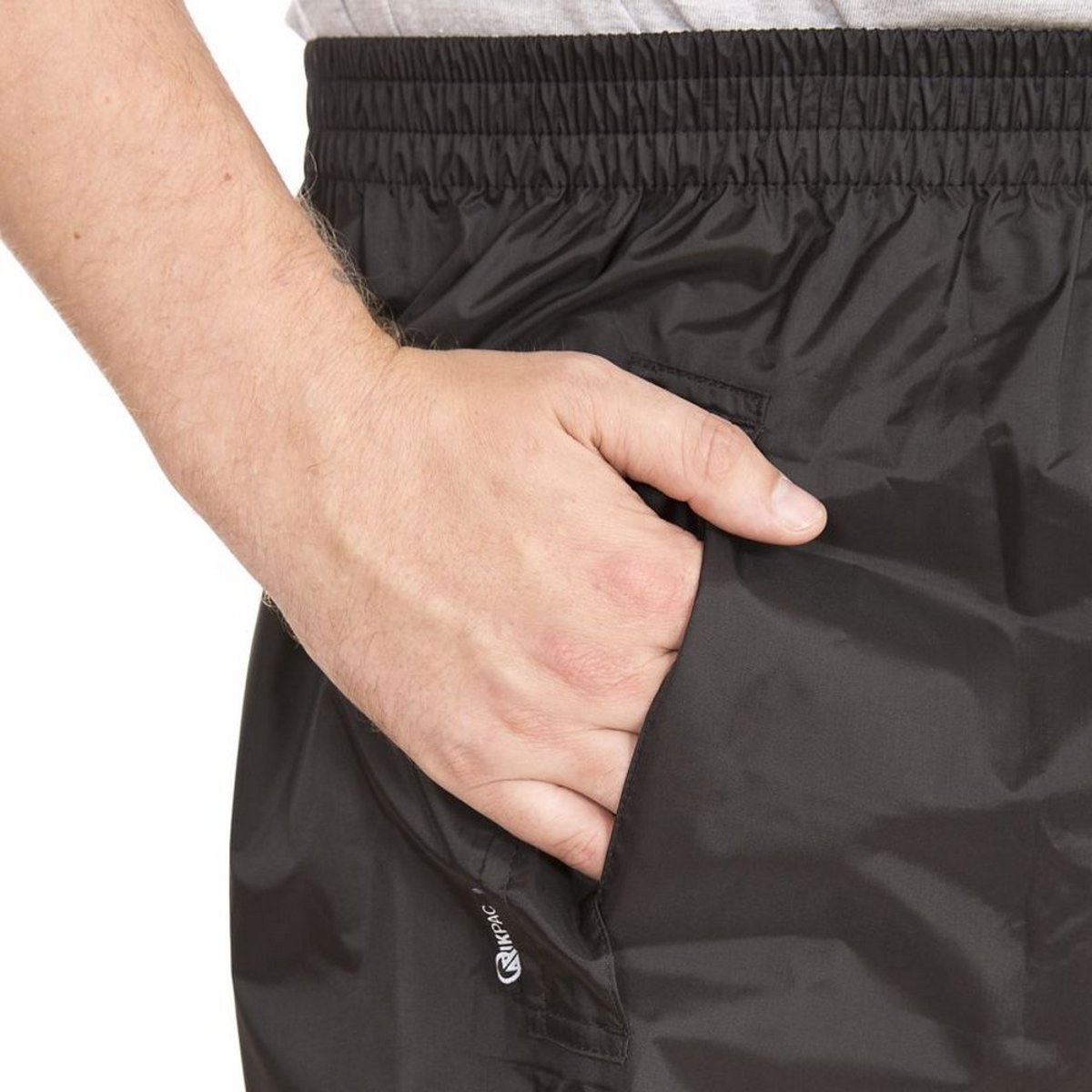 Pantalon imperméable QIKPAC noir, TRESPASS