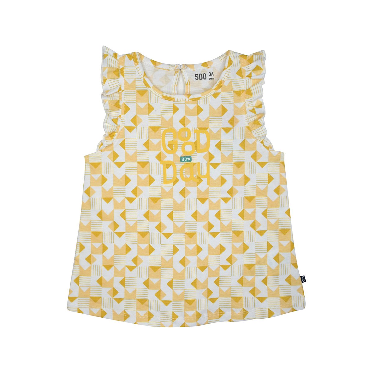 Tee shirt ghofrane manches courtes enfant blanc, SUCRE D'ORGE