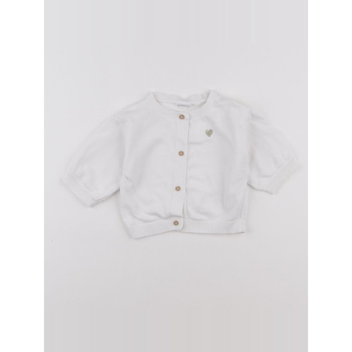 Gilet - Bon état blanc, VERTBAUDET