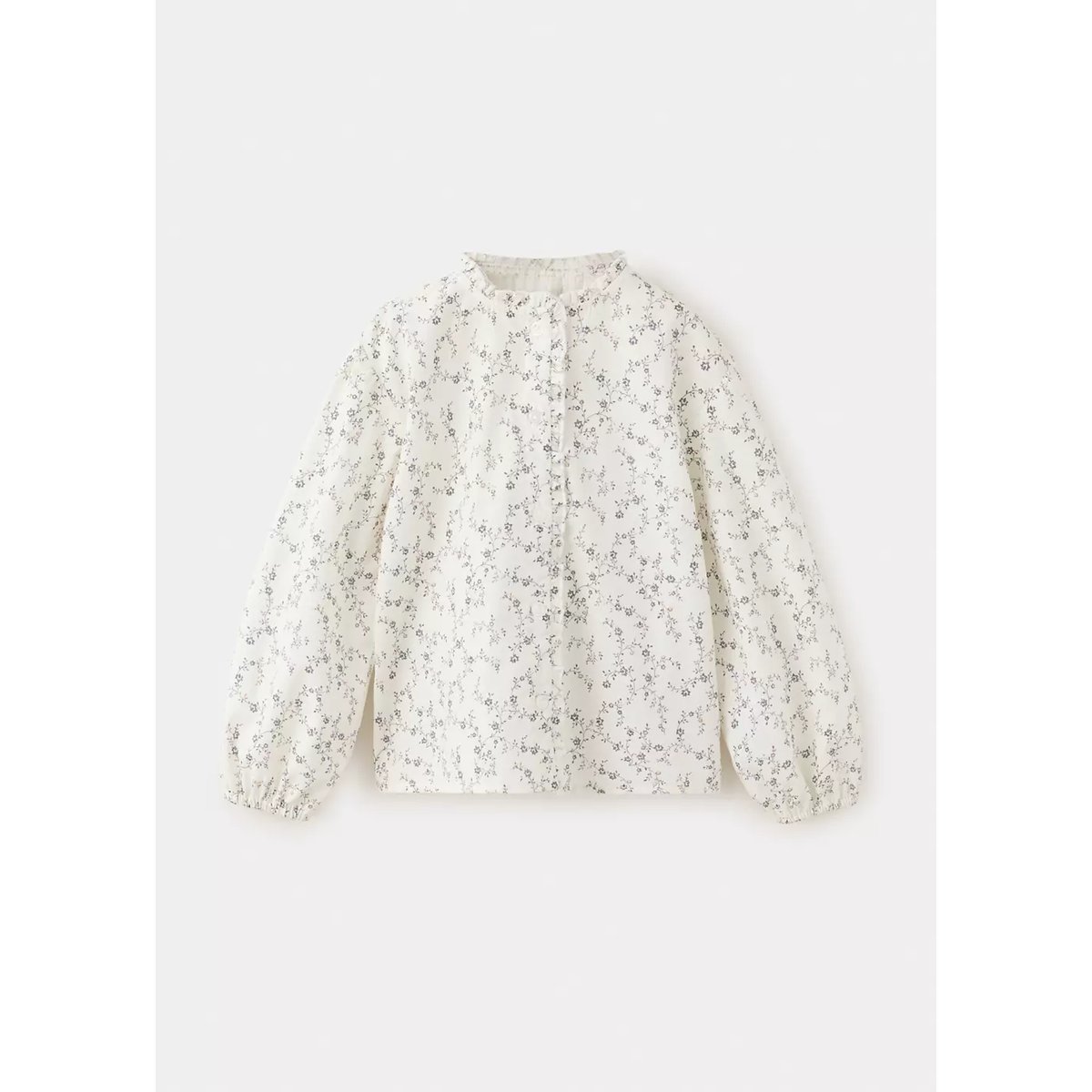 Blouse en imprimé floral kaki, MANGO BABY