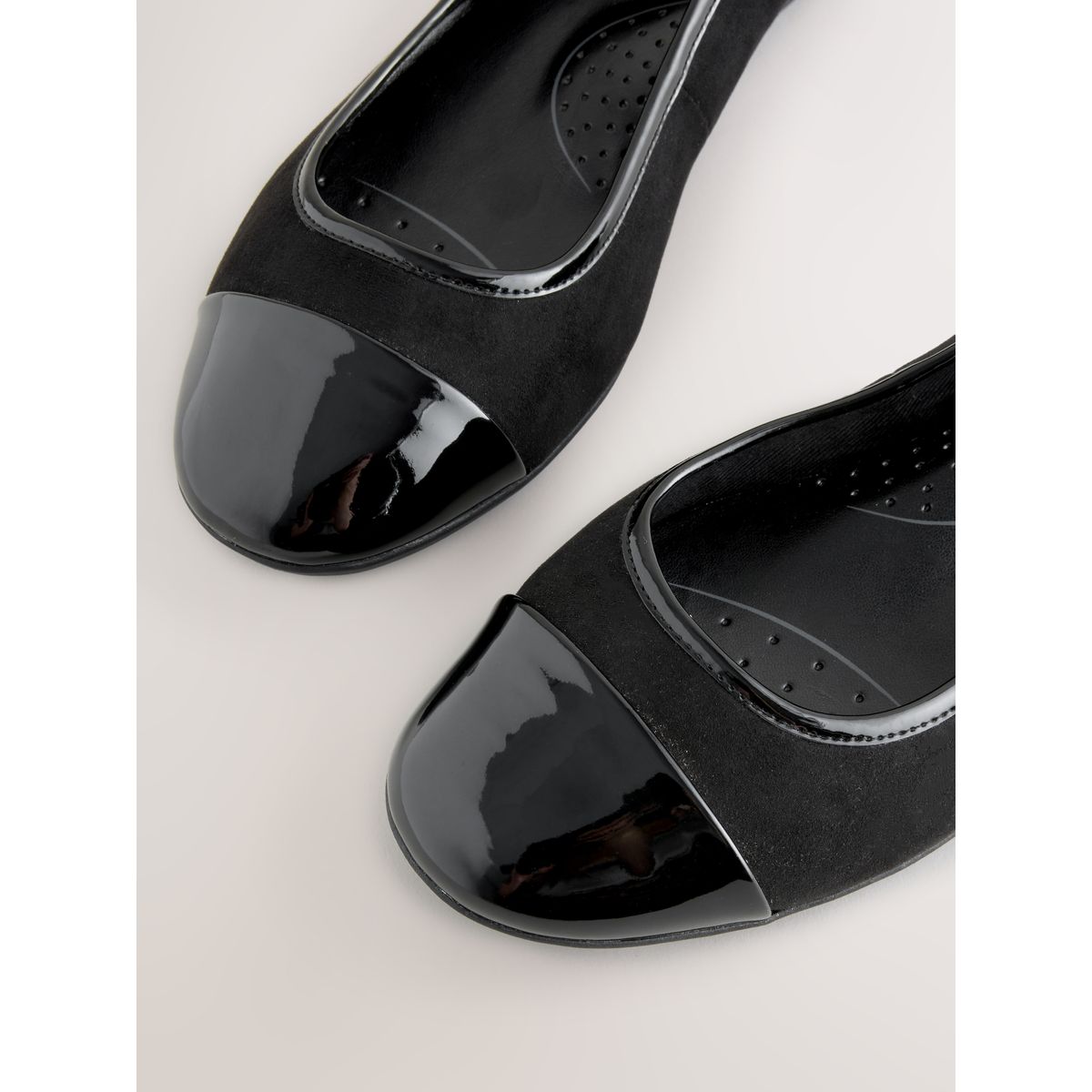 Ballerines à bout renforcé forever comfort® noir, NEXT