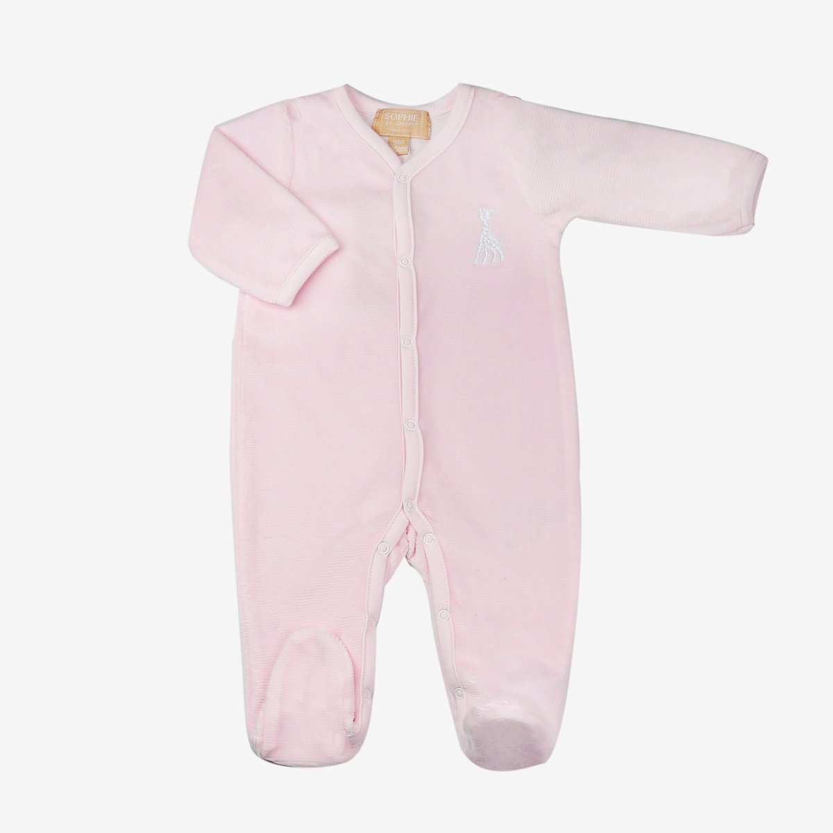 Dors bien Y Rose - Velours drop needle rose, TROIS KILOS SEPT
