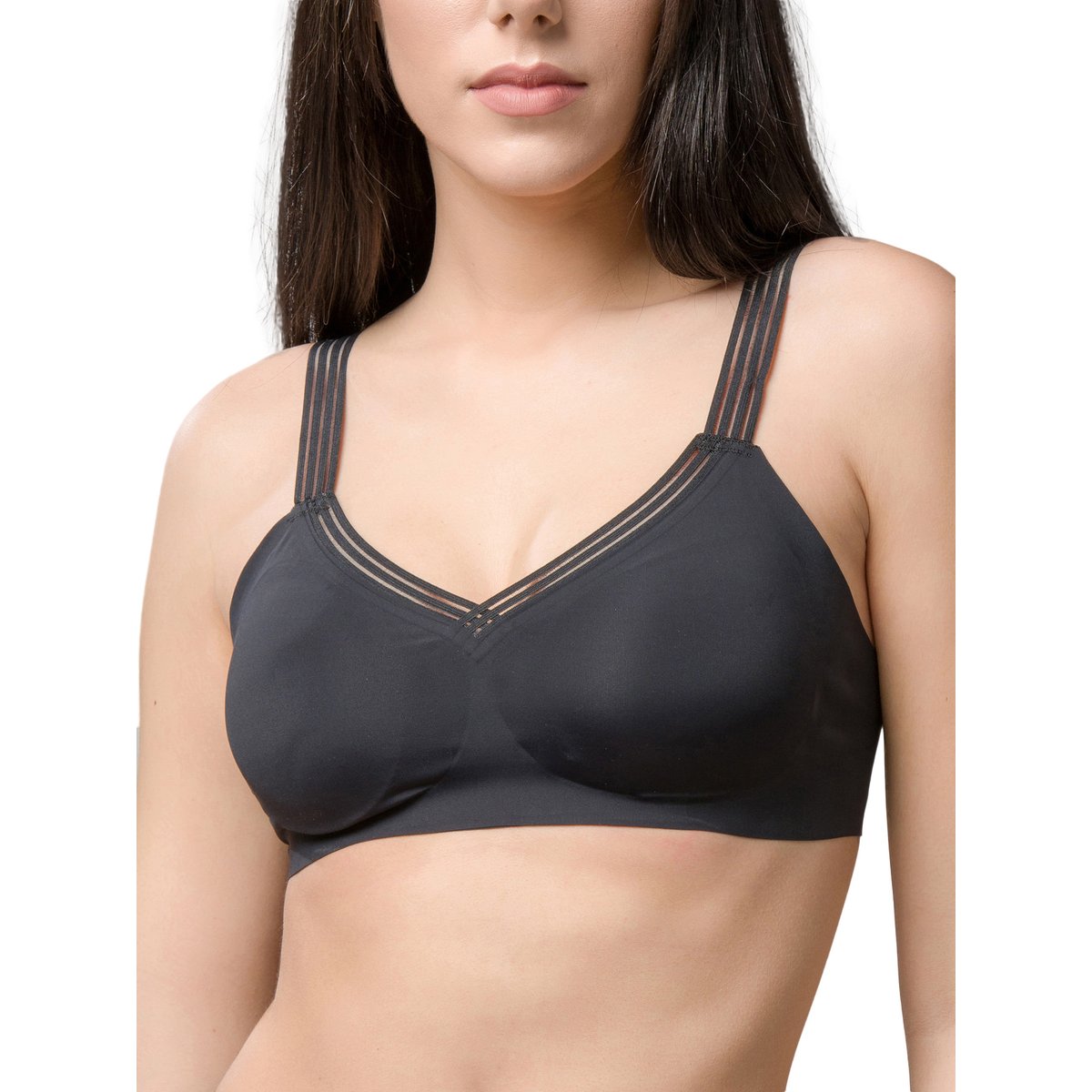 Bralette sans armatures Every Wear noir, LUNA SPLENDIDA