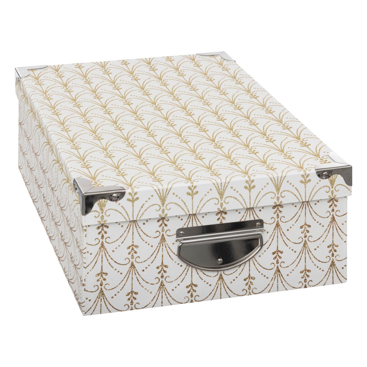 Lot de 6 boîtes pour cadeaux de Noël blanc, ATMOSPHERA