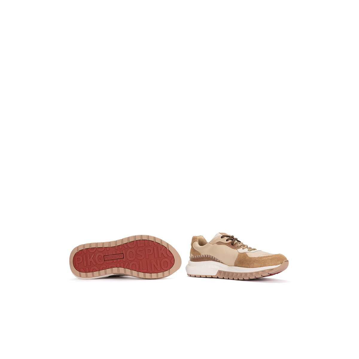 Baskets cuir Albal marfil, PIKOLINOS
