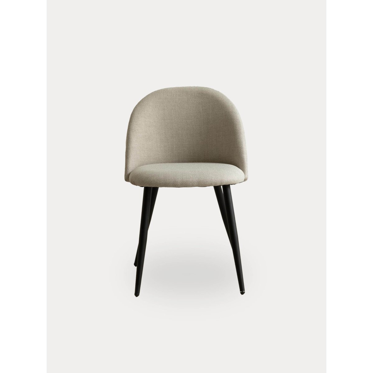Chaise de salle à manger  Rembourrée  Beige-BRILA beige et noir, KENAY