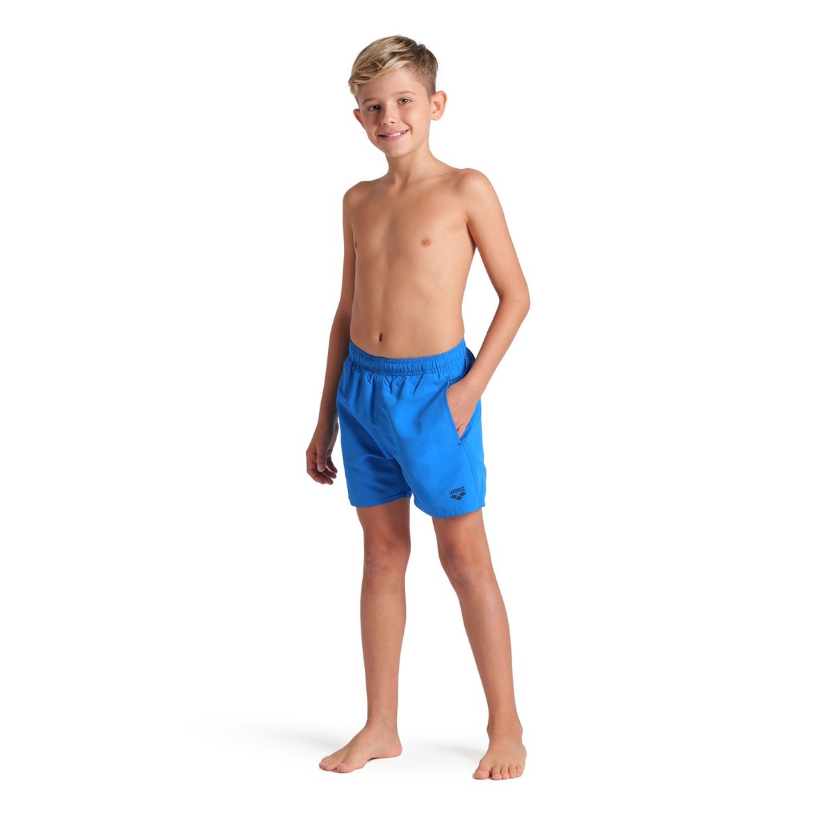 Boxer de plage arena Solid R pour garçon blue china-navy, ARENA