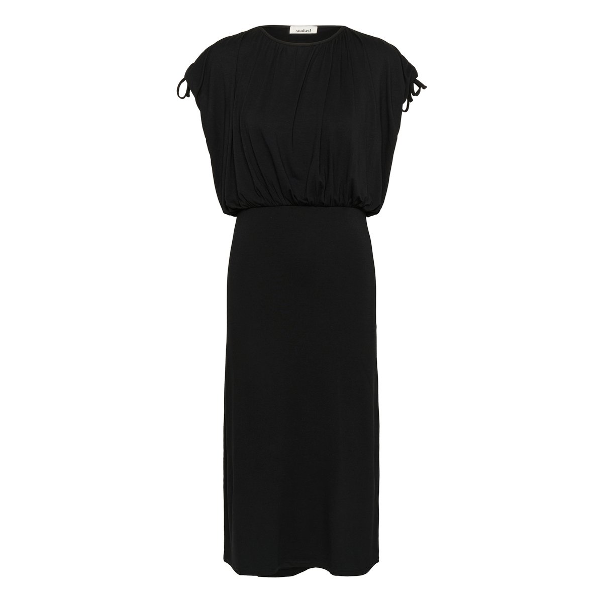 Jersey dress noir, SOAKED IN LUXURY