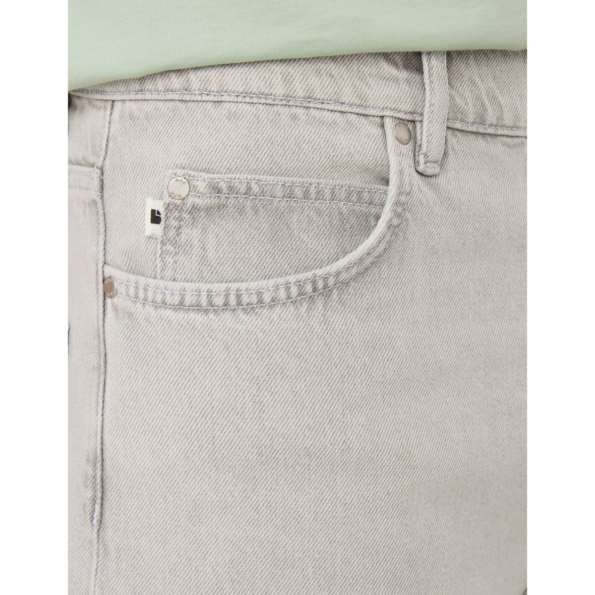 Jean loose 5 poches gris clair, BZB