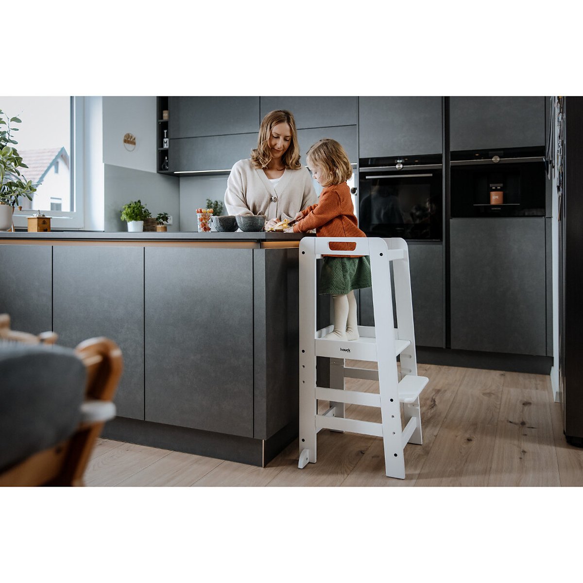 Learn N Explore Toddler Learning Tower white, HAUCK