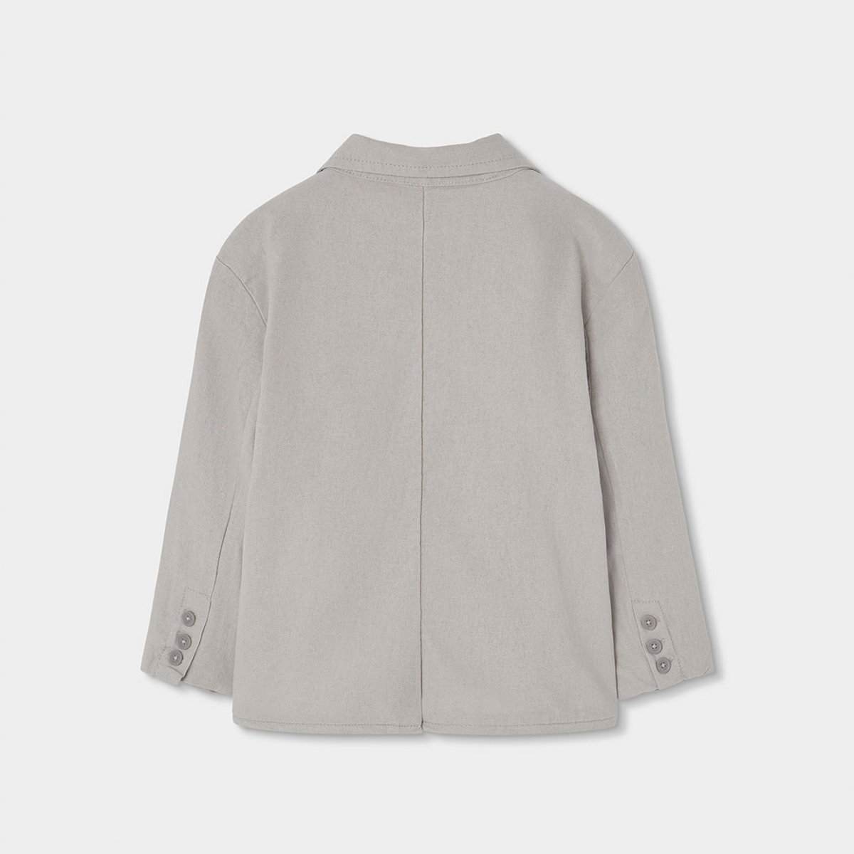 Blazer enfant en lin marron, BOBOLI