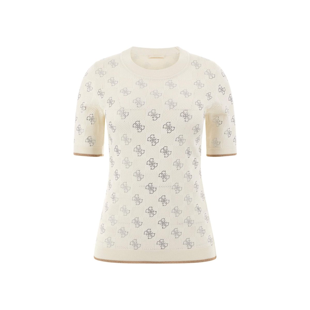 Pull Logo 4G blanc, GUESS