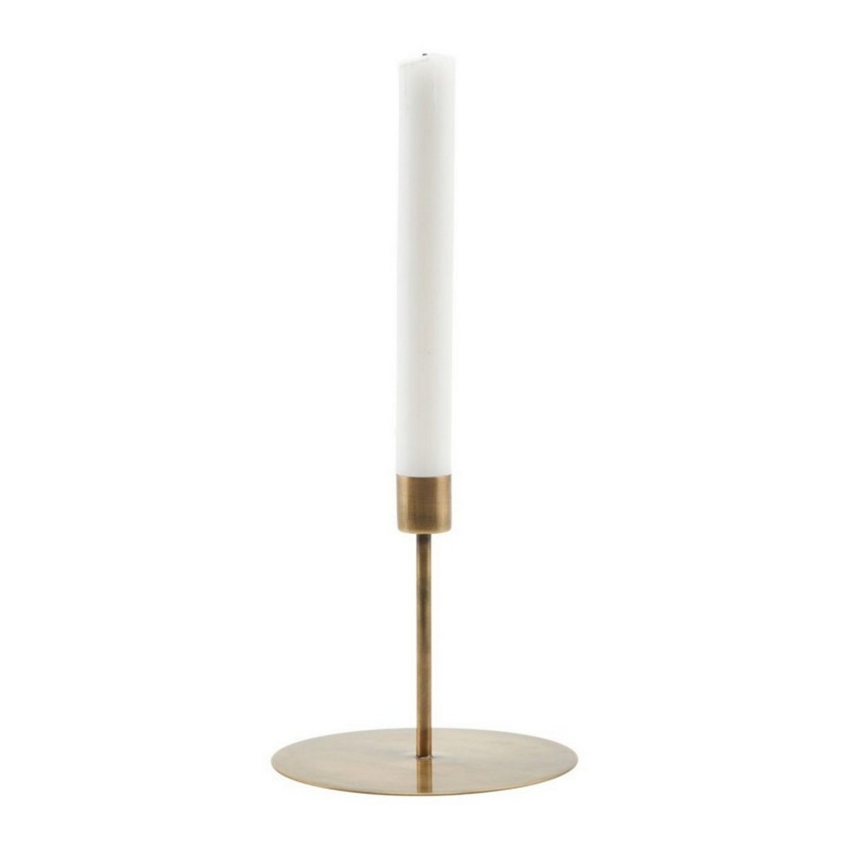 Bougeoir Anit h 12 cm laiton, HOUSE DOCTOR