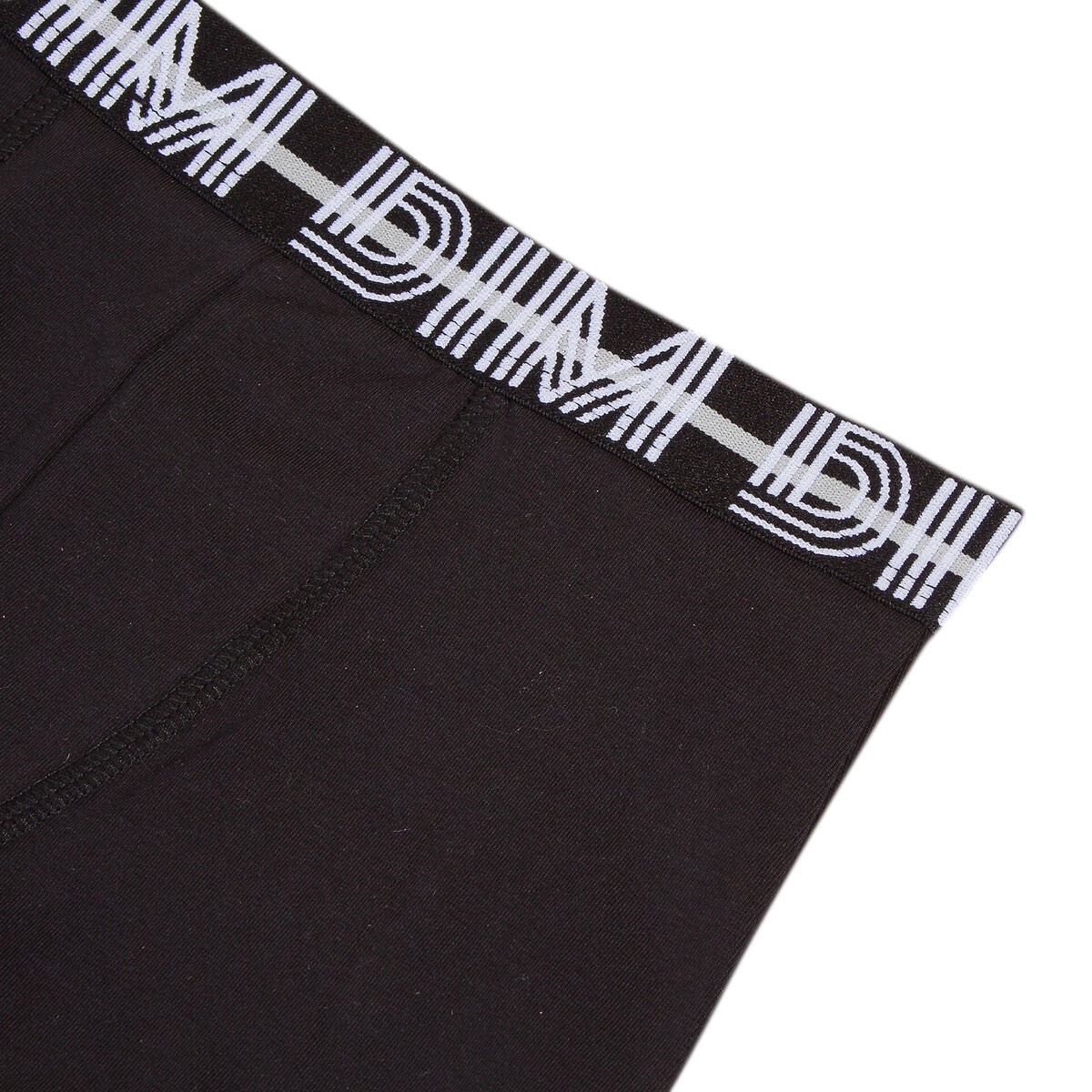 Lot de 3 boxers coton stretch noir, DIM