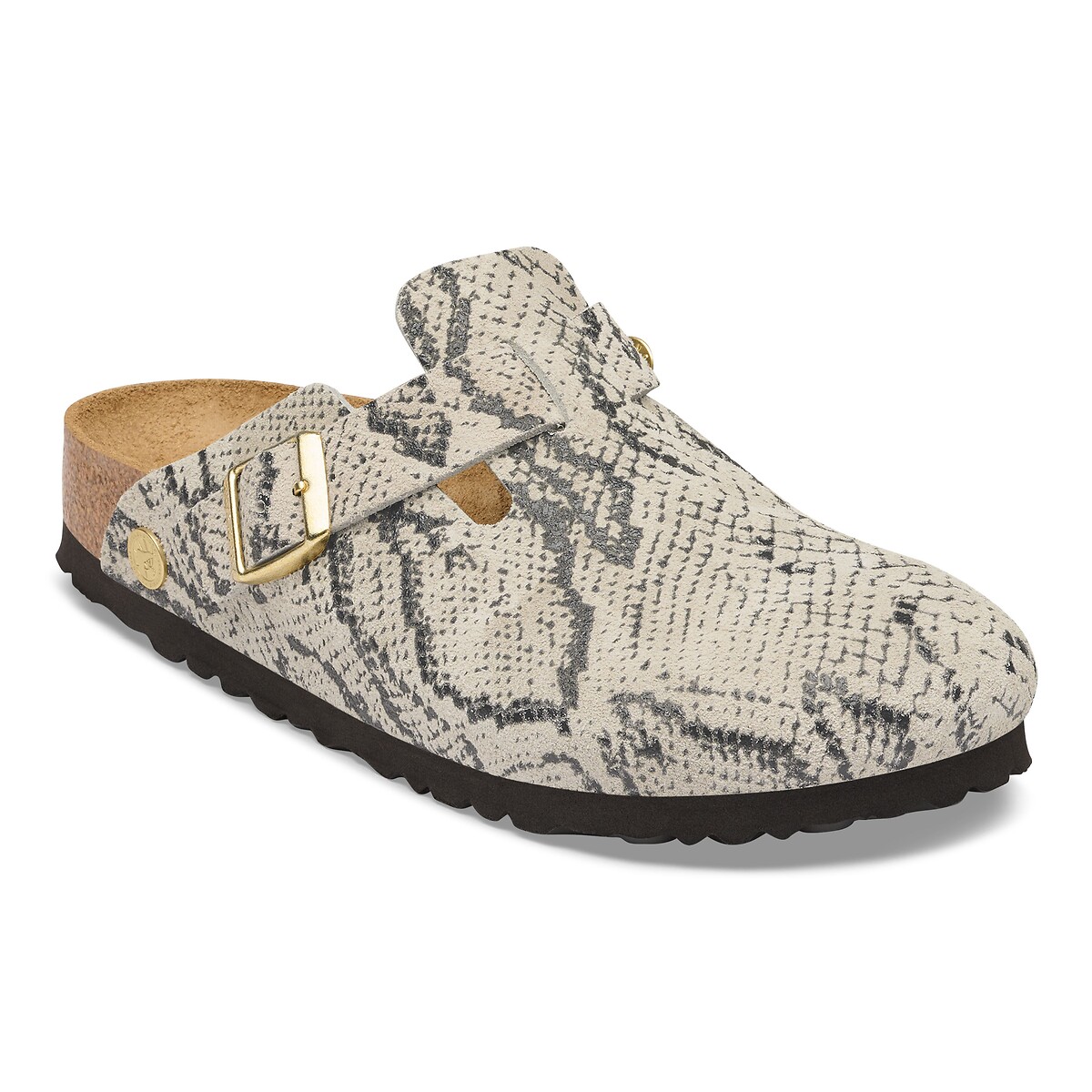 Sabots Boston Print gris, BIRKENSTOCK