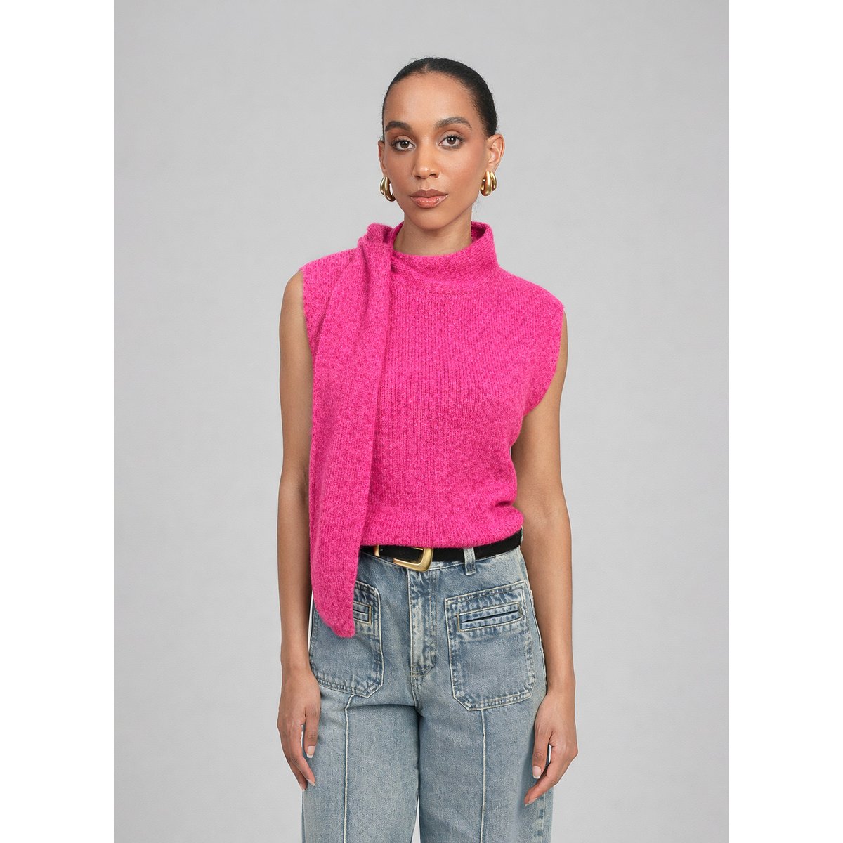 Pull LABIANI rose fluo, AN'GE