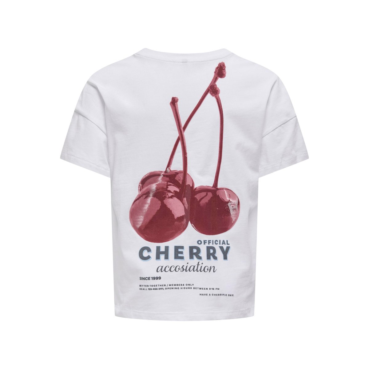 T-Shirt bright white, KIDS ONLY