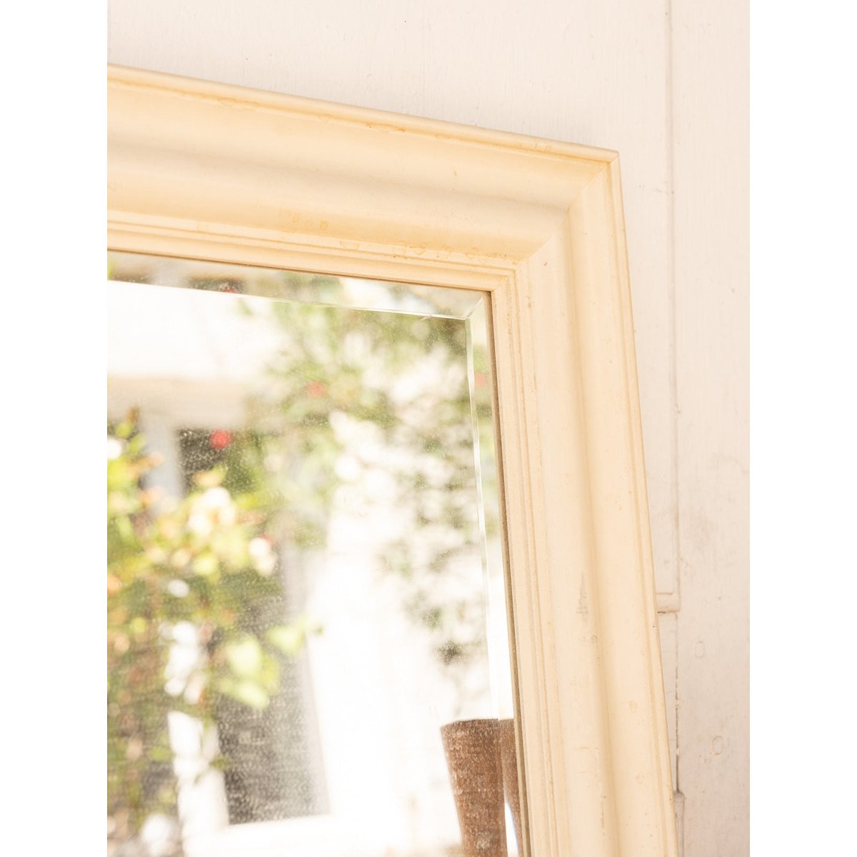 Miroir en bois beige Georges N°1350 - Bon état miroir, DEBONGOUT