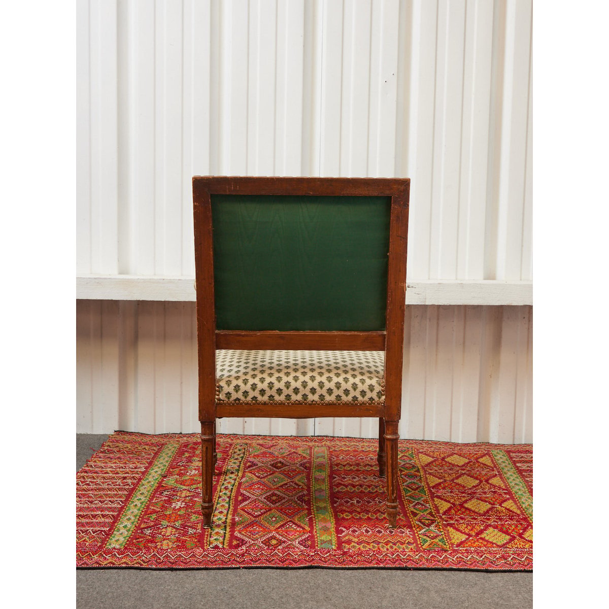 Fauteuil XIXème en bois Ernest N°1083 - Bon état blanc, DEBONGOUT
