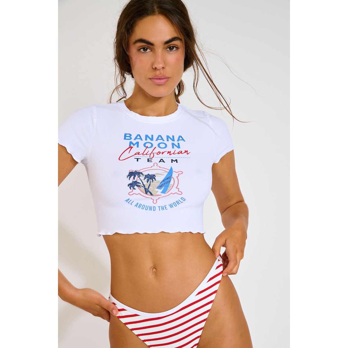 Tshirt Tonio - OCEANA blanc, BANANA MOON