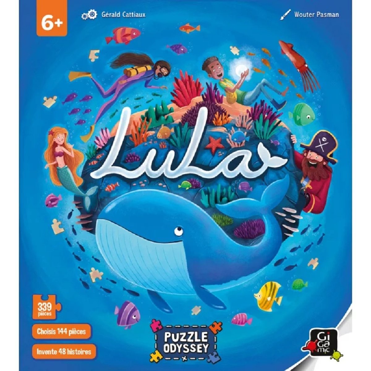 Puzzle Odyssey Lula bleu, GIGAMIC