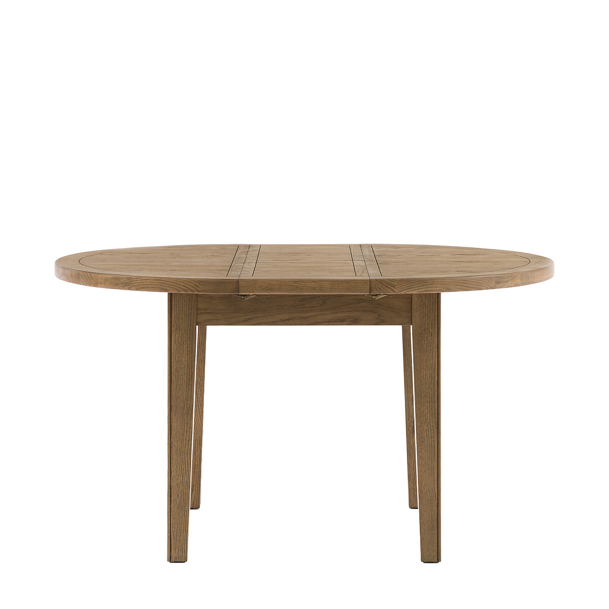 Toledo Oak Round Extending Dining Table natural oak, SO'HOME