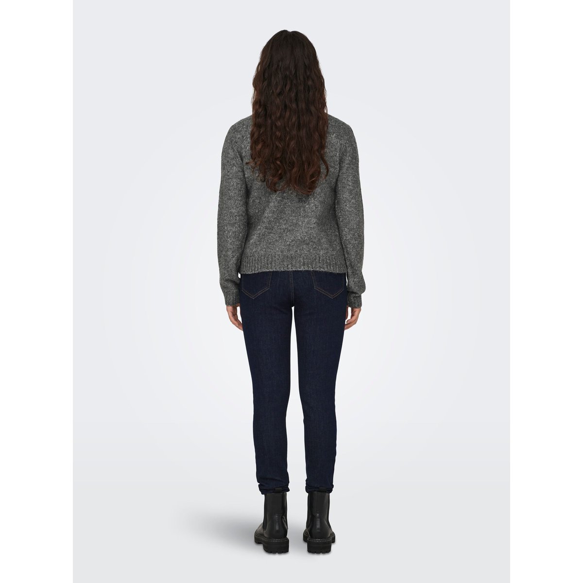 Pull En Maille dark grey melange, JDY
