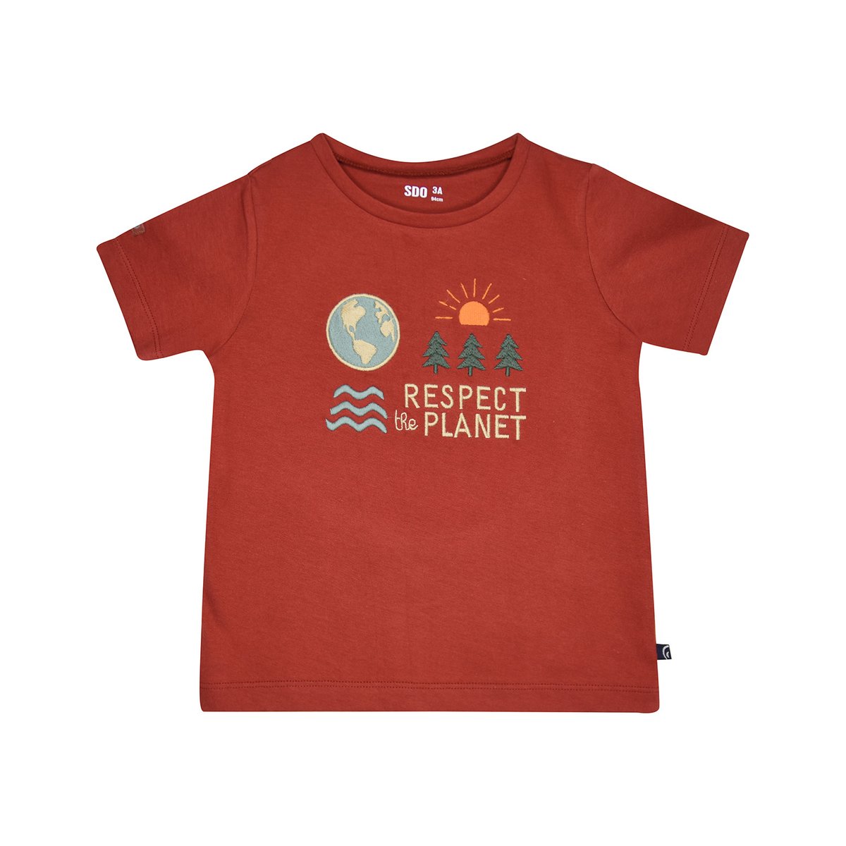 Tshirt lawson manches courtes enfant rouge, SUCRE D'ORGE