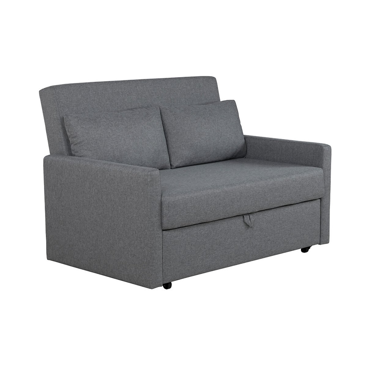 Sofá Soria, Cinza, de 2 Lugares, Lourini® cinzento, LOURINI