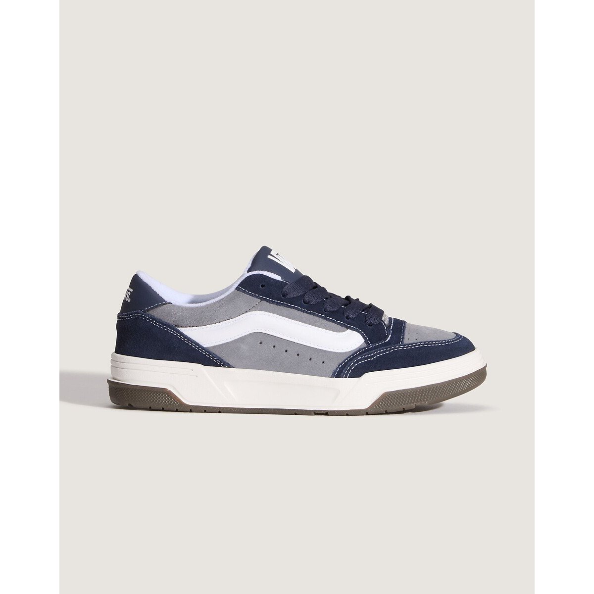 Baskets en cuir HYLANE noir/gris, VANS