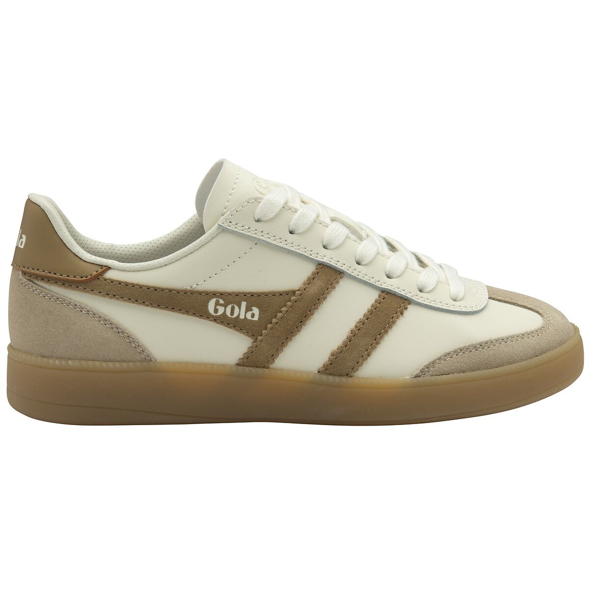 Sneakers Viper Leather bianco/caramello, GOLA